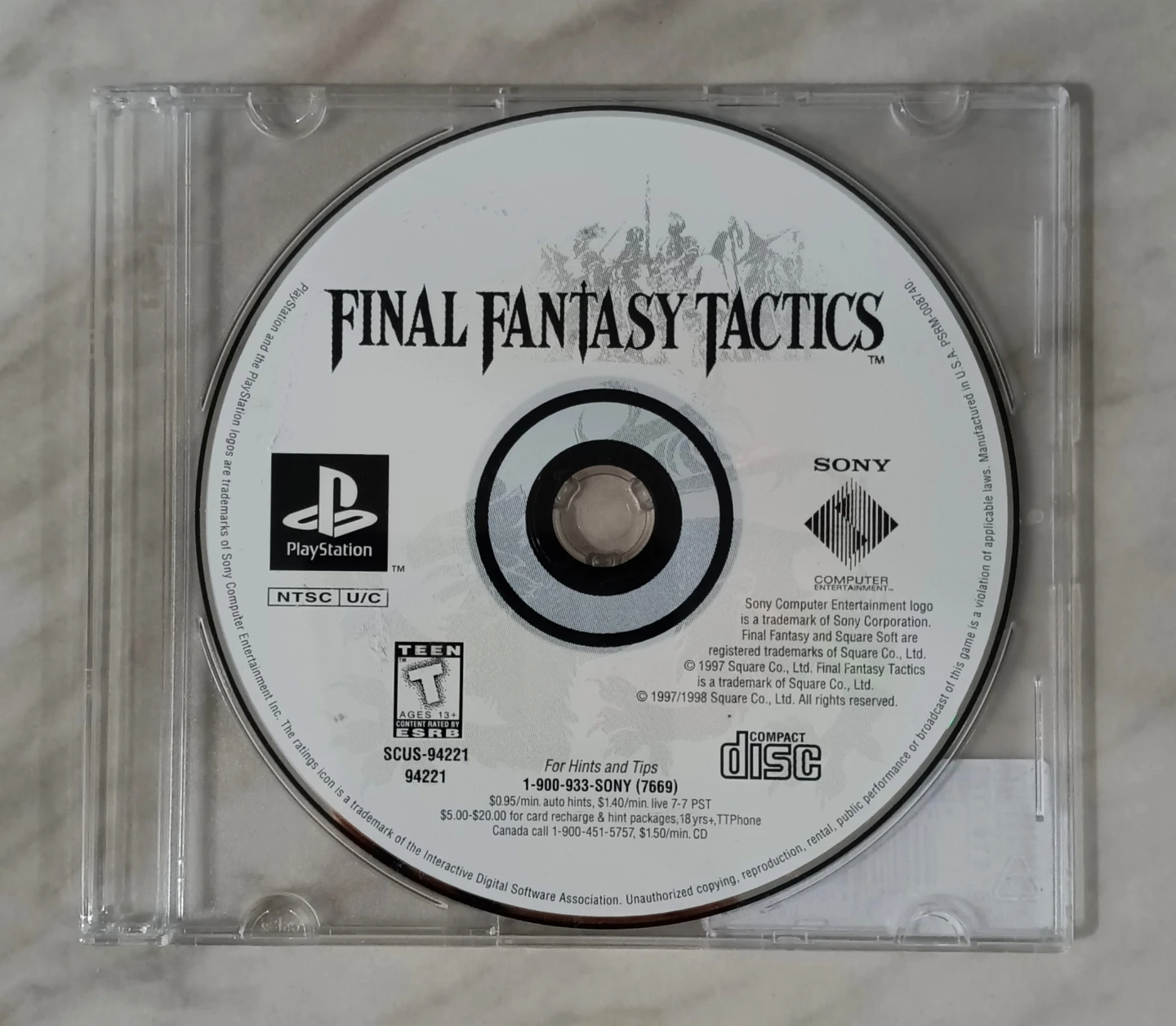 Final Fantasy Tactics (PlayStation 1)