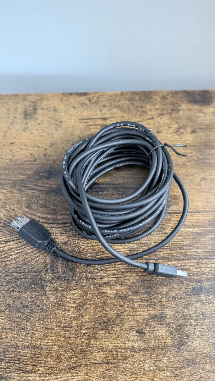 10ft/3m USB cable extension