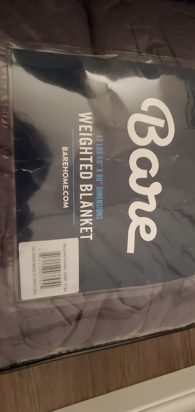 Bare Weighted Blanket - 17 lbs, 60" x 80"