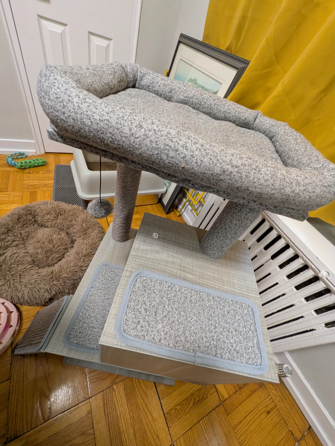 Multi-Level Cat Tree Condo with Scratching Posts - photo 4