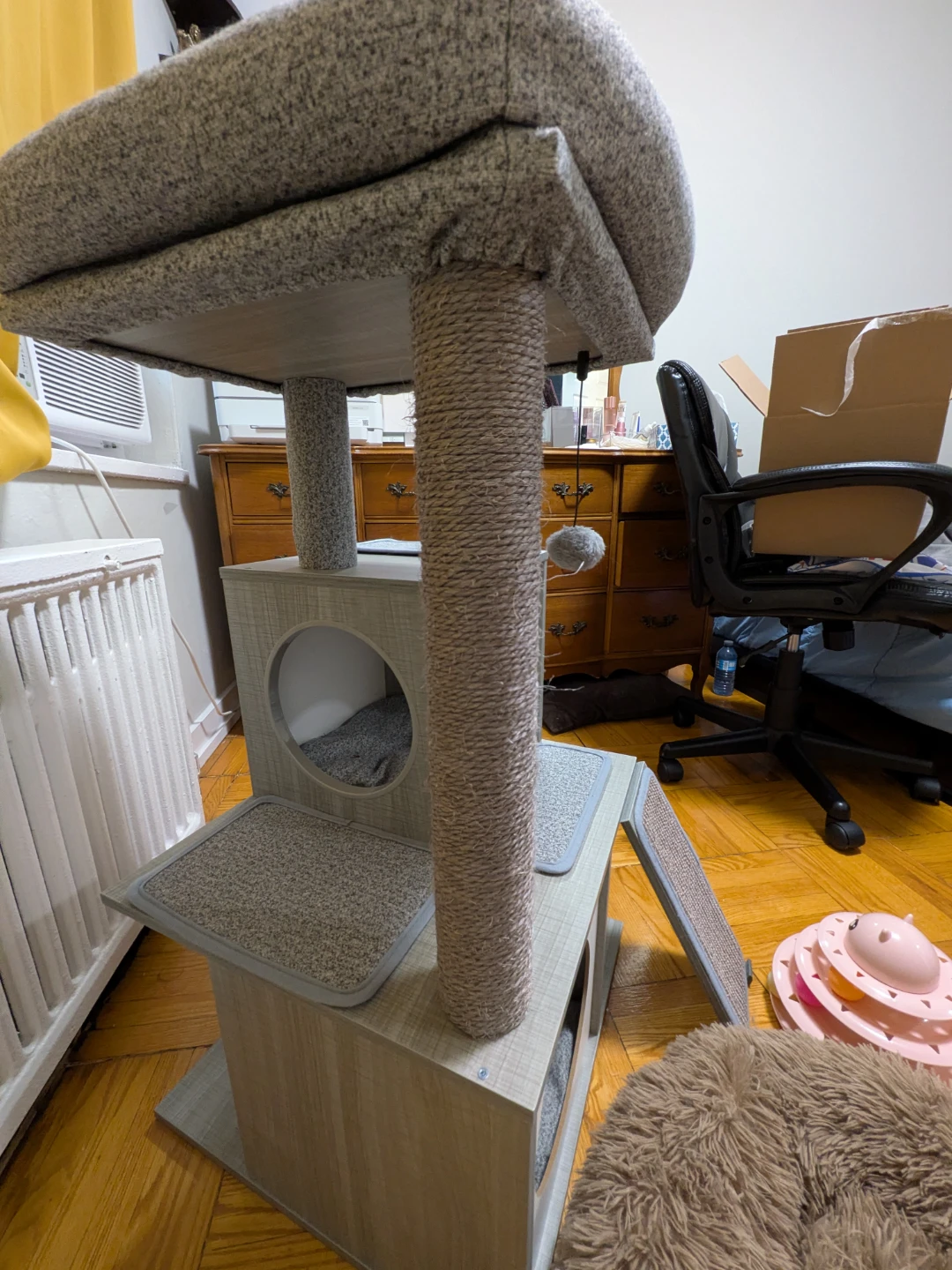 Multi-Level Cat Tree Condo with Scratching Posts - photo 5