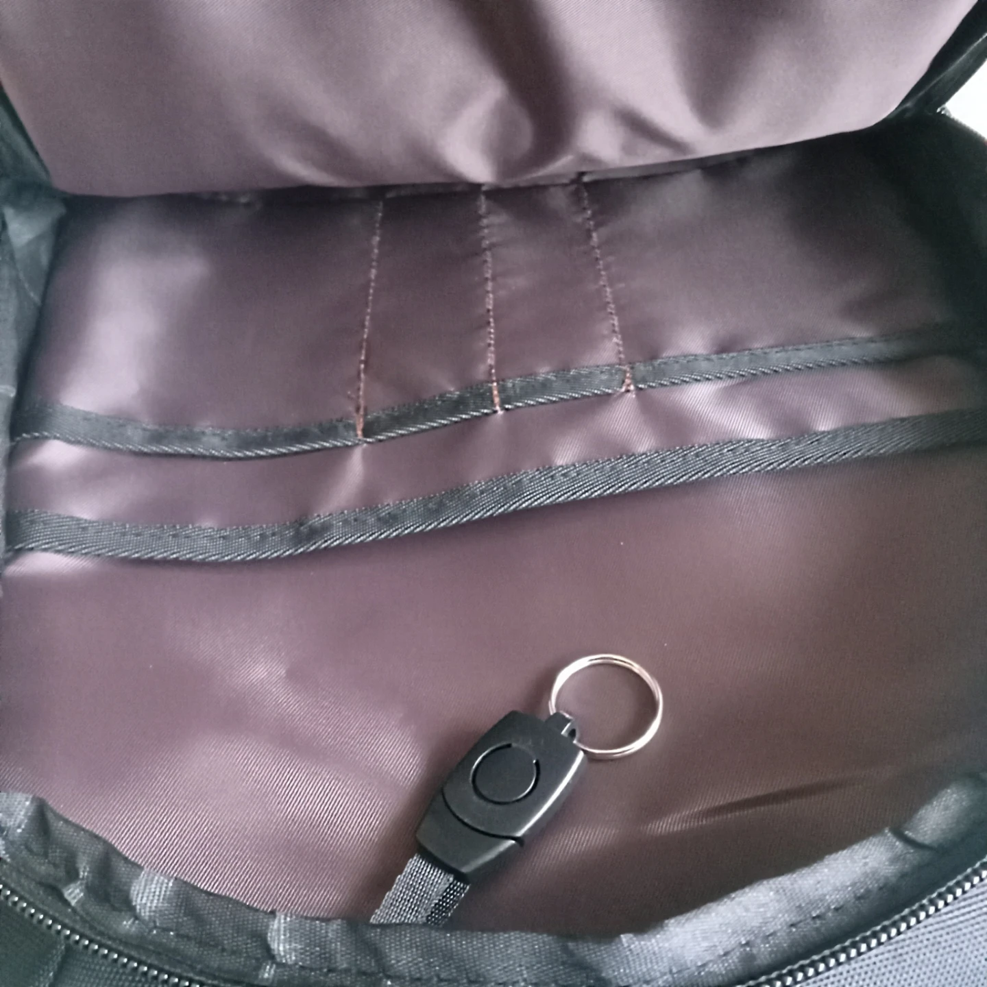 Black Laptop Backpack with USB Port - photo 5