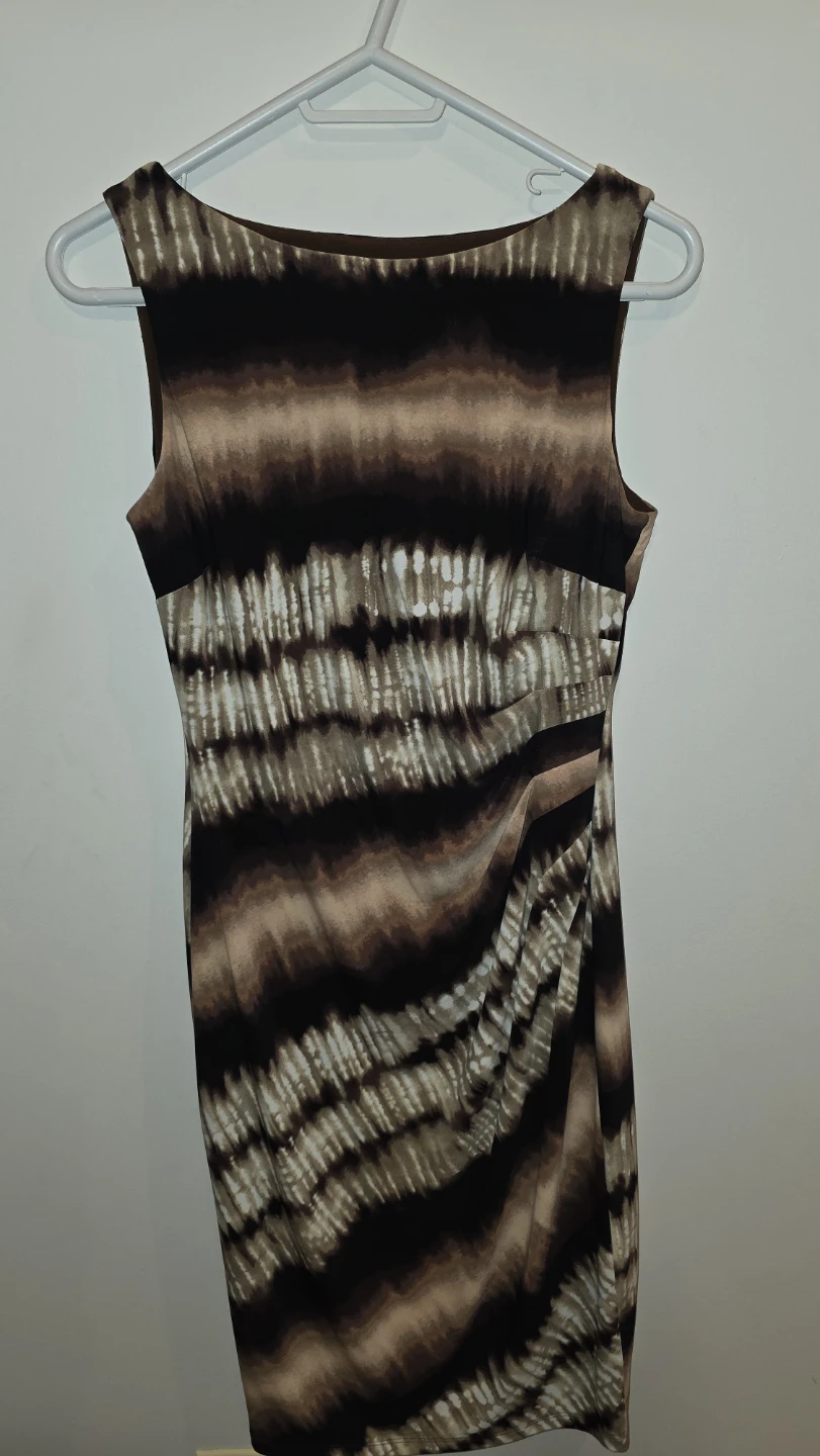 Anne Klein Women's Sleeveless Ruched Dress - Size 6