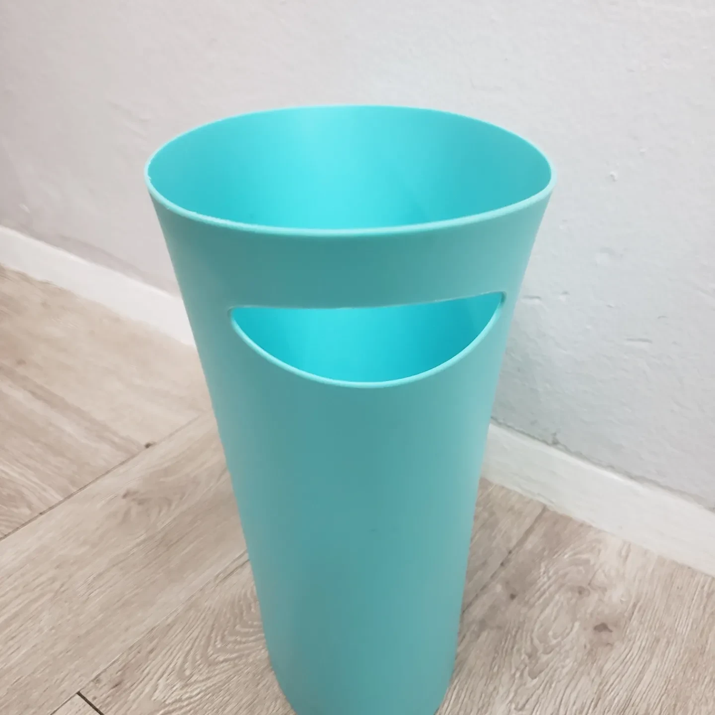 Teal Plastic Oval Basket - photo 5
