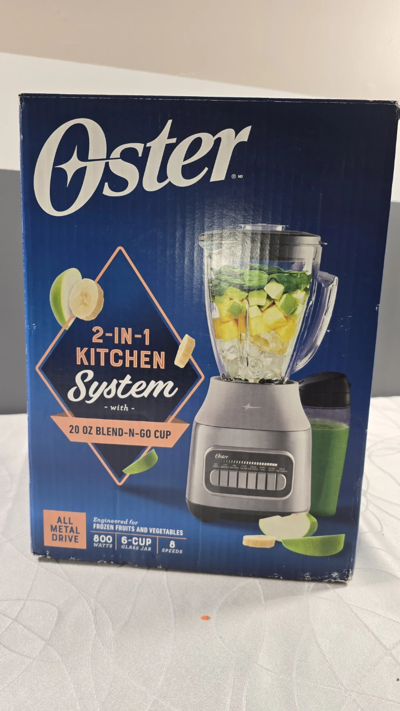 Oster 2-in-1 Kitchen System with 20 oz Blend-N-Go Cup - photo 4