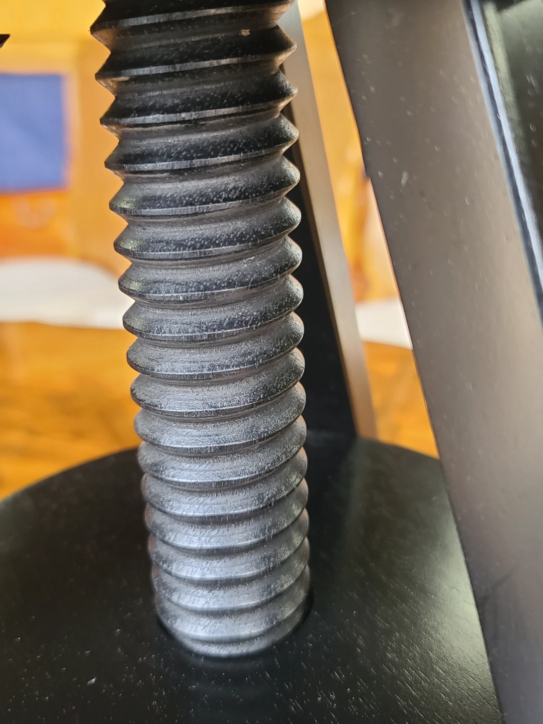 Adjustable Black Stool - photo 4