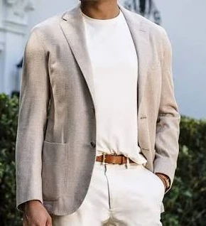 🏆 Men's polyester Blend Blazer
