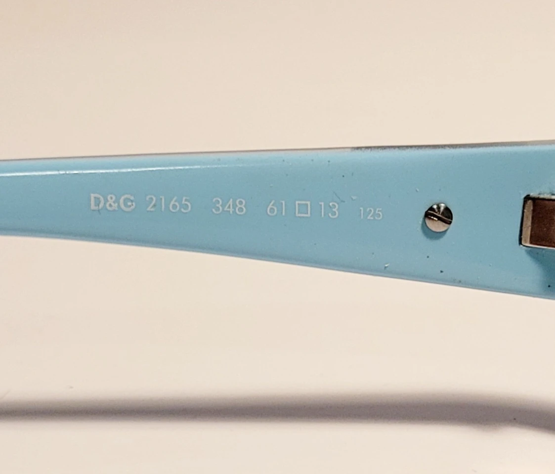 Dolce & Gabbana D&G Sunglasses - Light Blue - photo 3