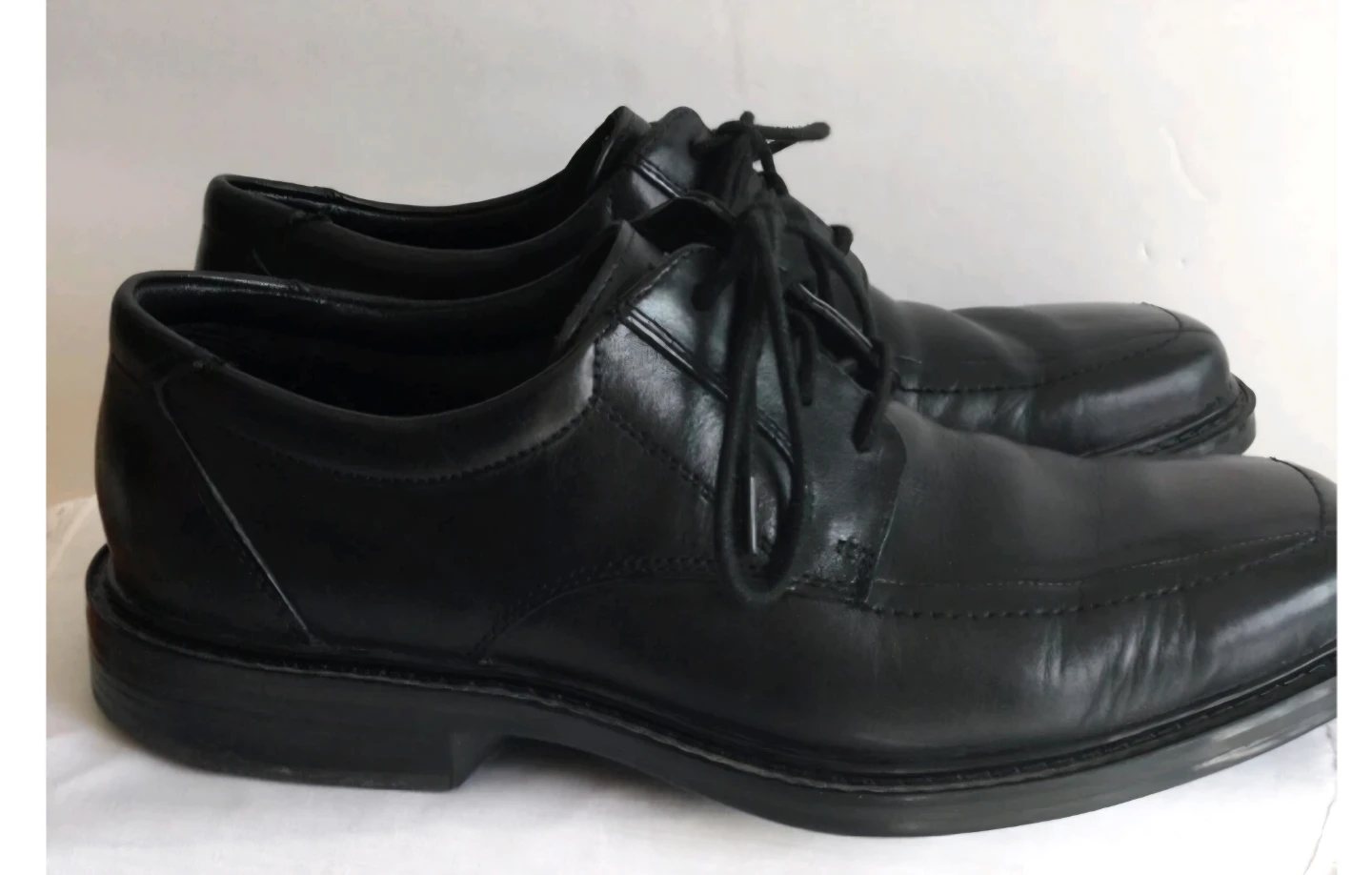 Bostonian "POD Comfort" Black Leather Dress Shoes - photo 4