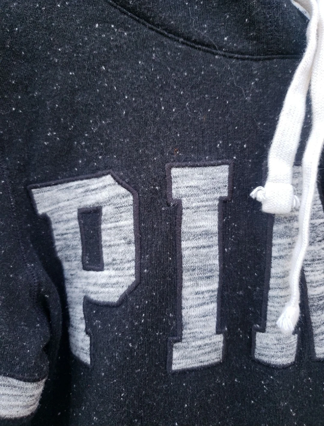 PINK by Victoria's Secret Black Speckled Hoodie - photo 2