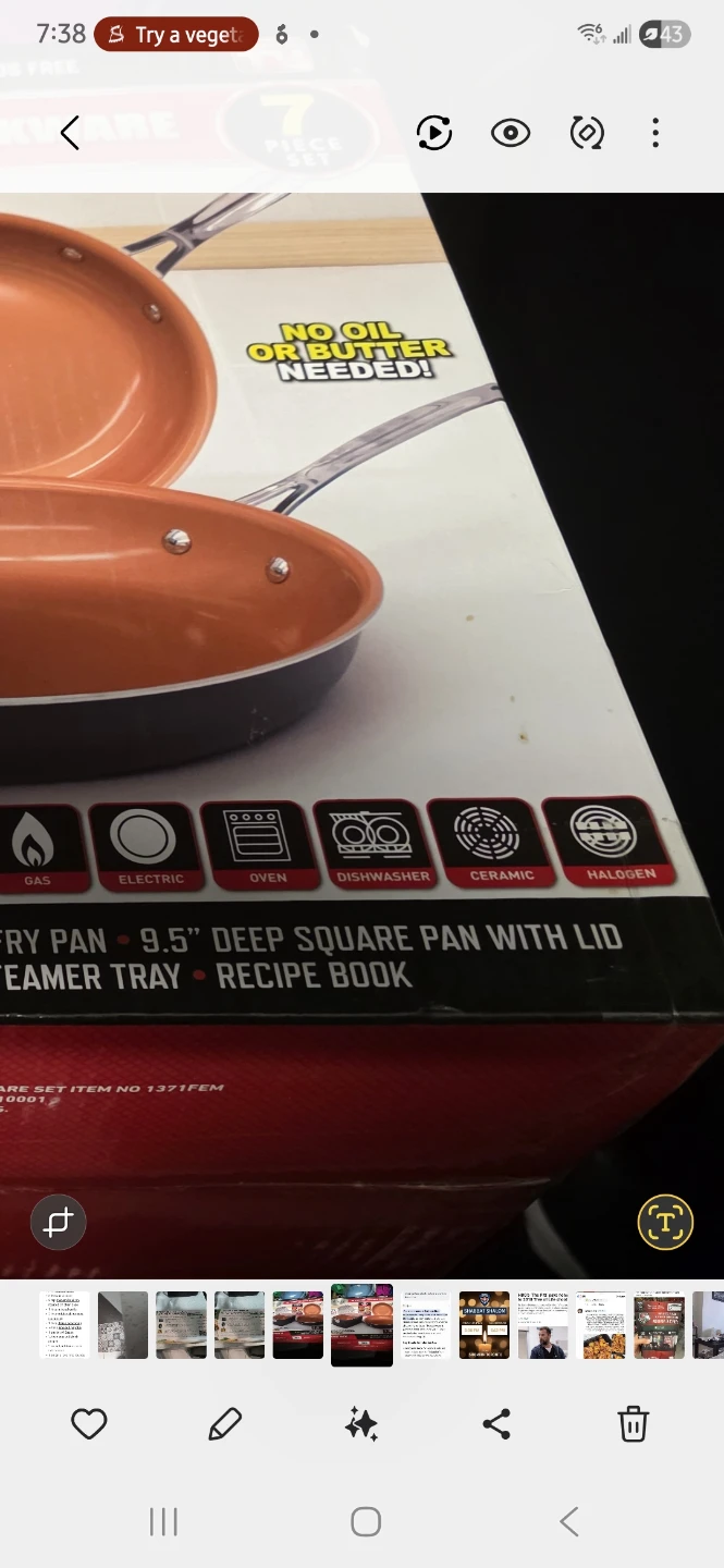 Gotham Steel 7 Piece Cookware Set - photo 2