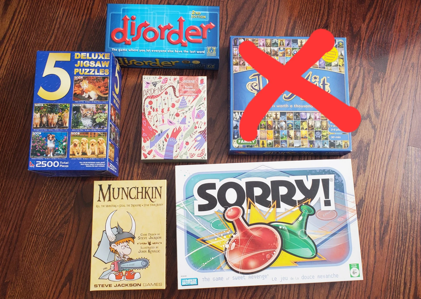 Board games and puzzles