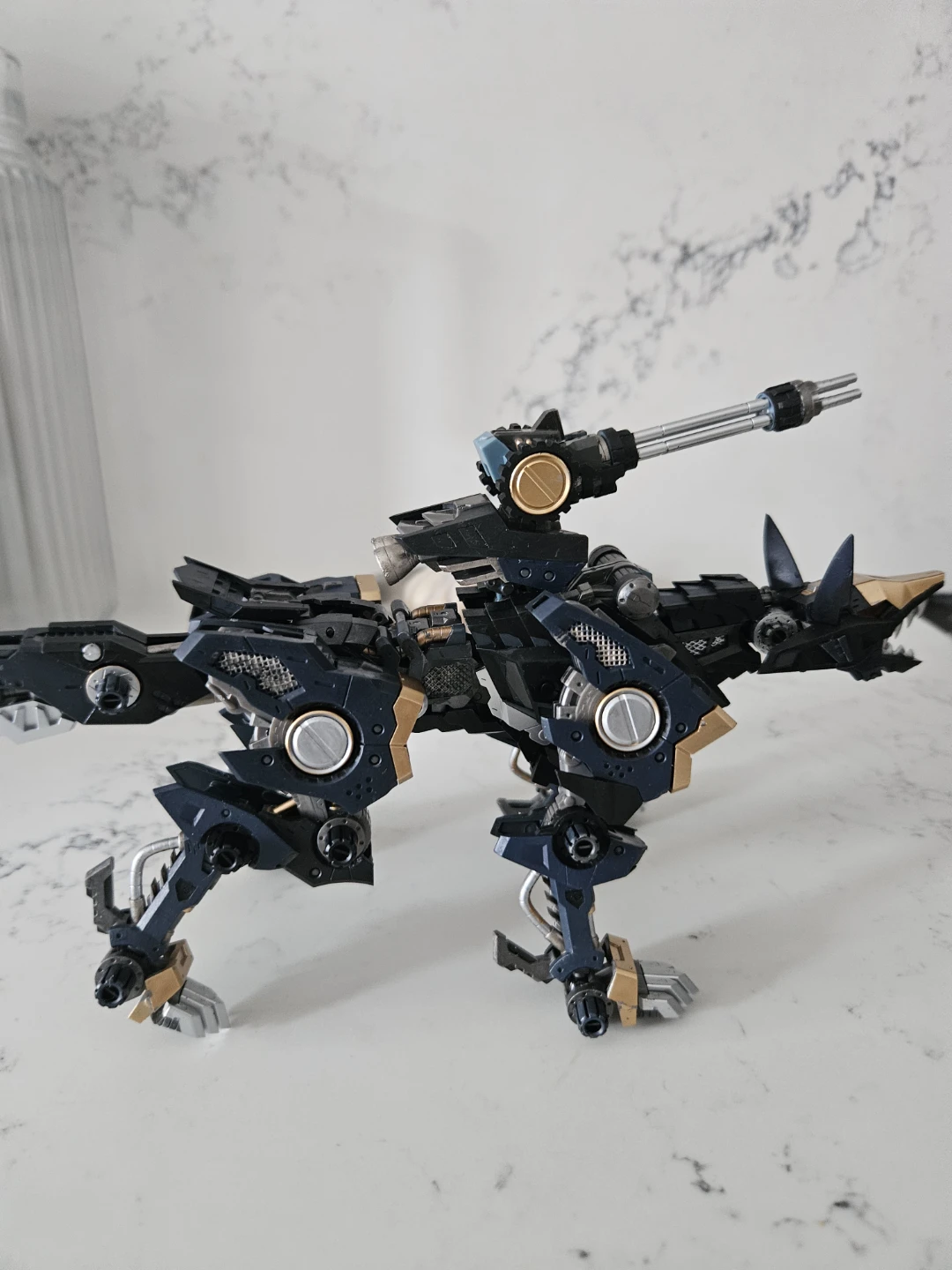 Hmm zoids shadow fox custom paint 1/72 - photo 2
