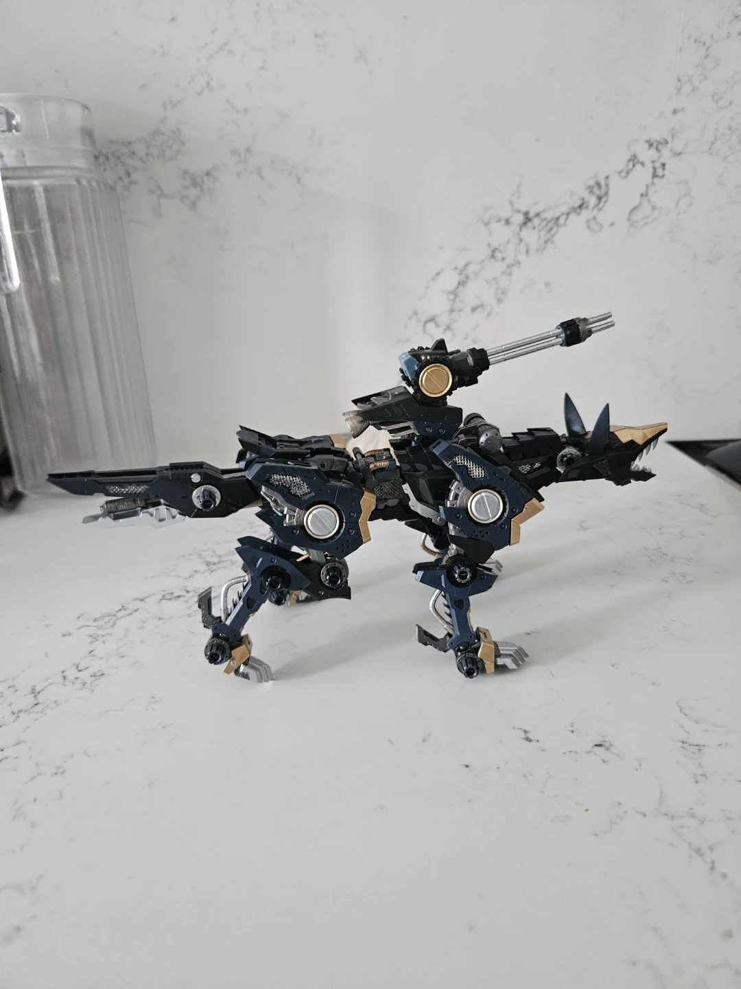 Hmm zoids shadow fox custom paint 1/72 - photo 3