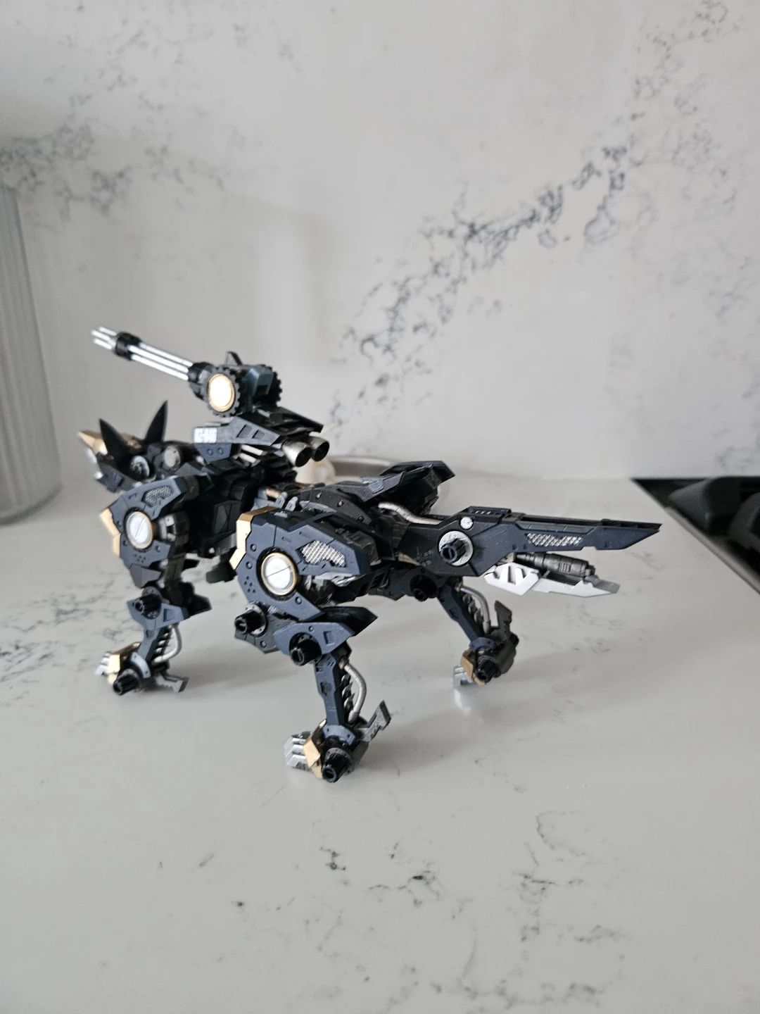 Hmm zoids shadow fox custom paint 1/72 - photo 4