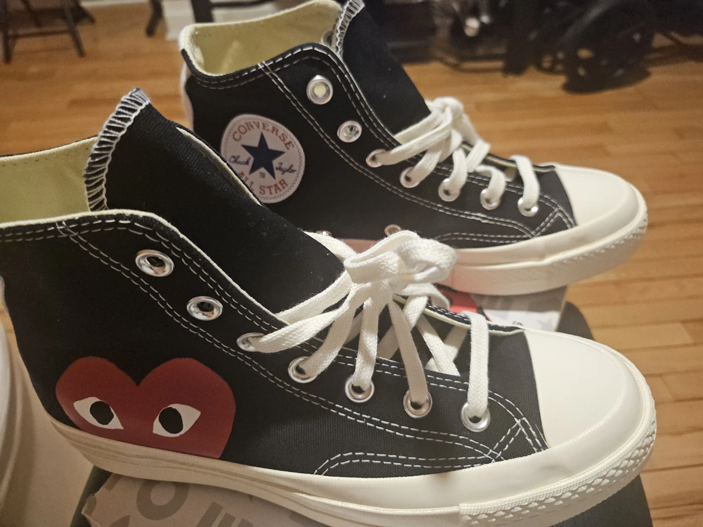 Comme des Garçons PLAY x Converse - photo 2