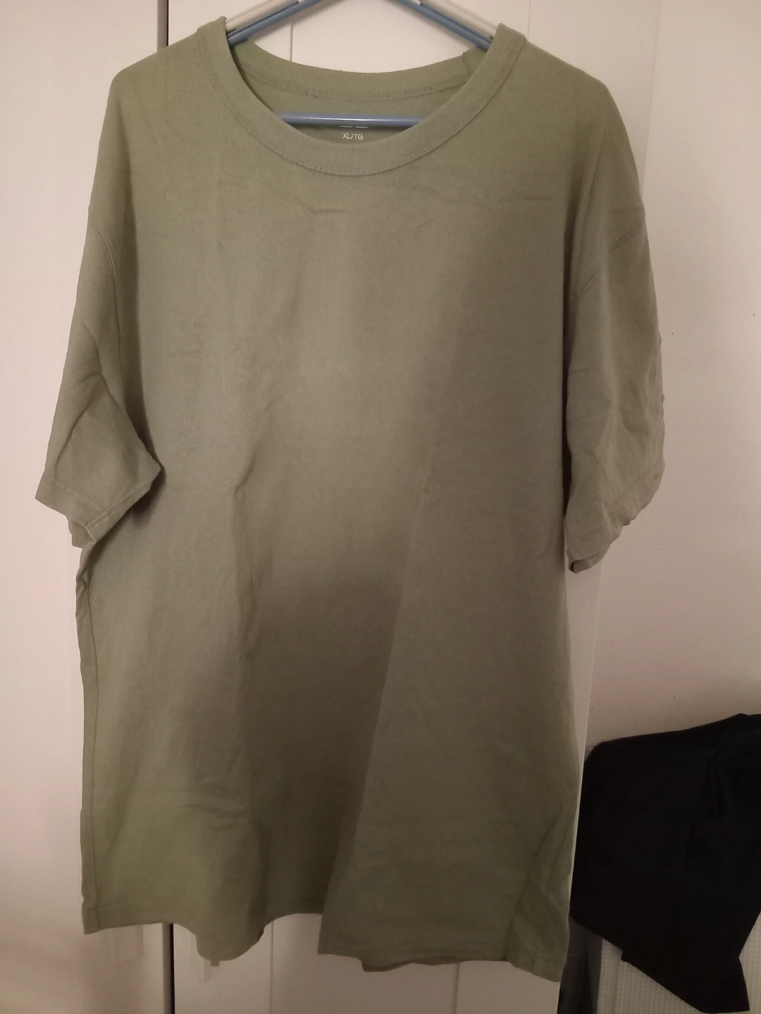 Uniqlo U Oversized T-Shirt XL/TG Olive Green