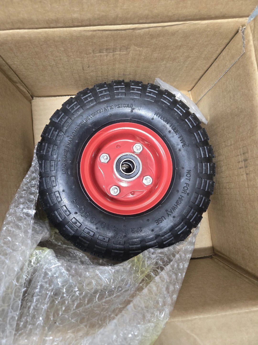 10" Air-Filled Tire & Wheel - photo 2