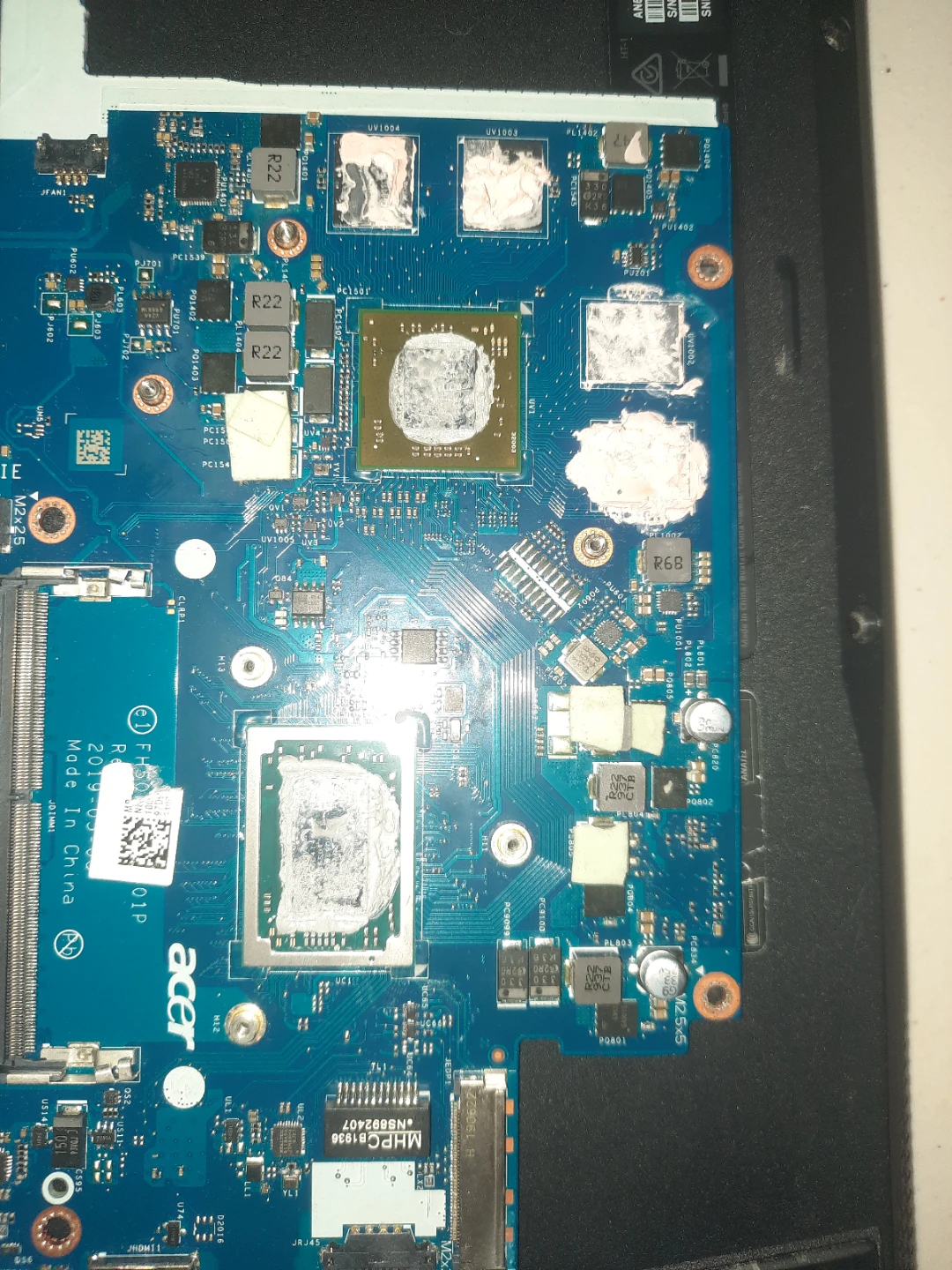 Acer Nitro 5 Motherboard LA-H901P/NBQ5X11001 with GPU+CPU - photo 2