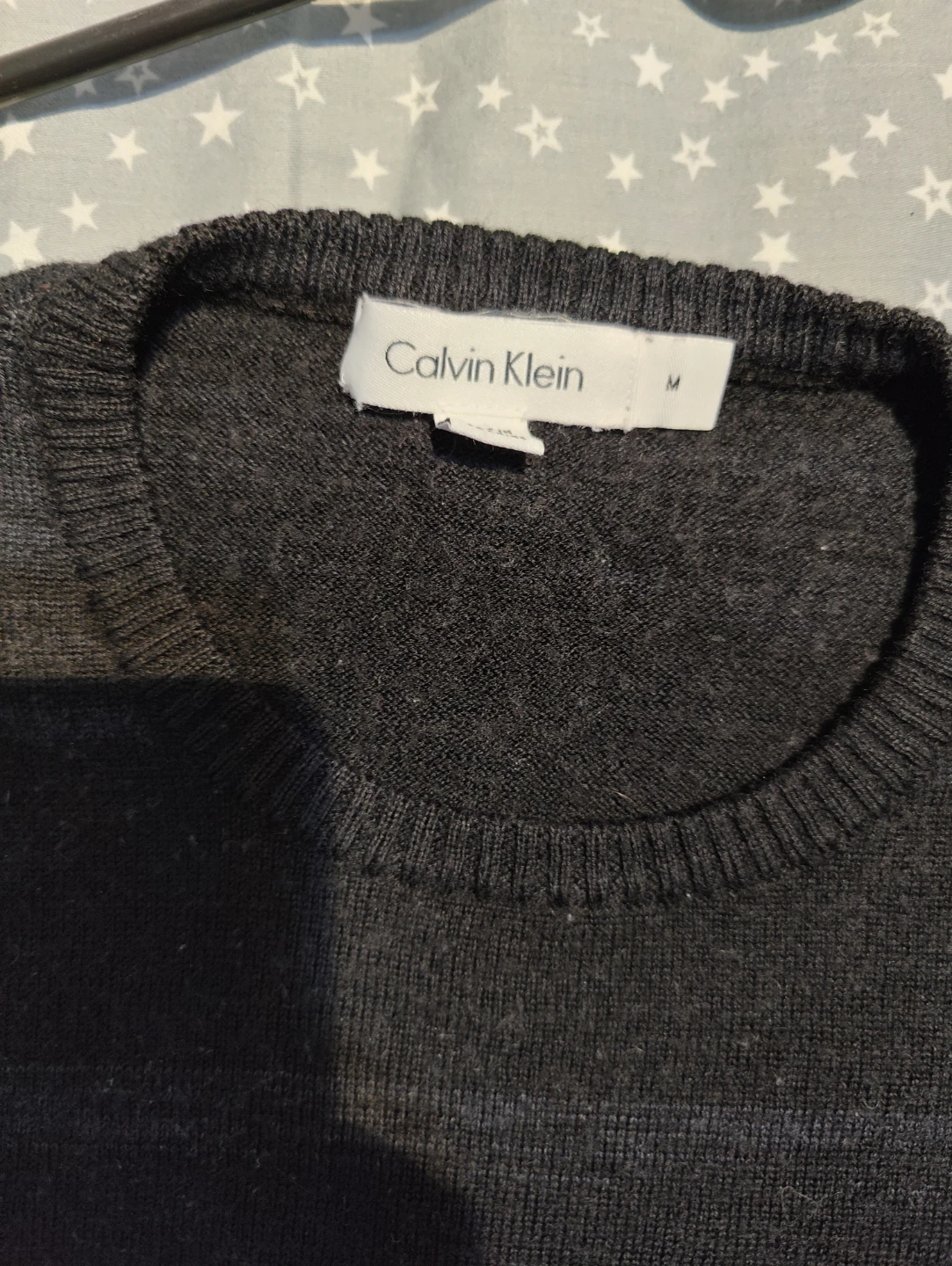 Calvin Klein Men's Sweater - Charcoal Grey - Size M - photo 2