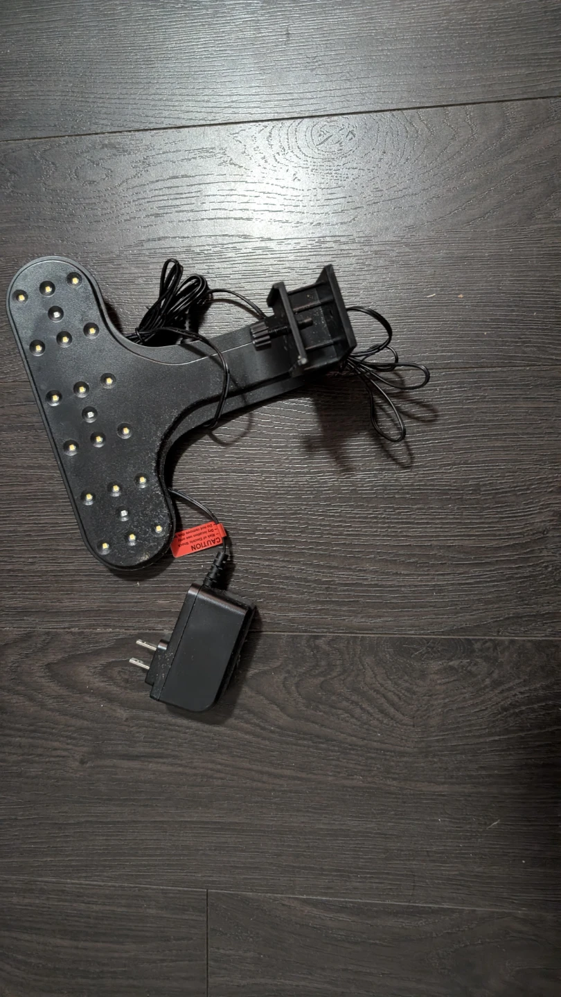 Black LED Aquarium Light Clamp