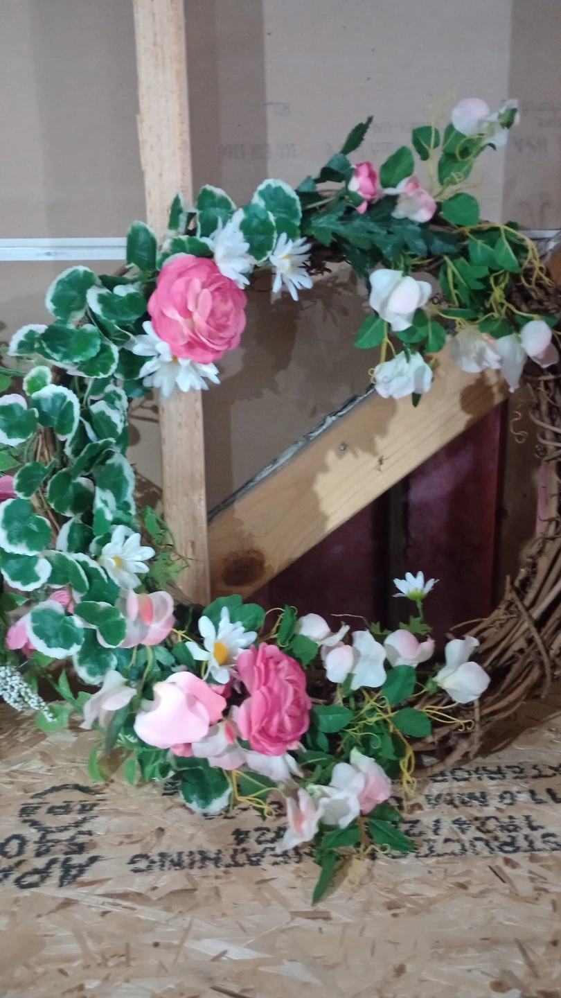 Assorted Artificial Floral Wreaths