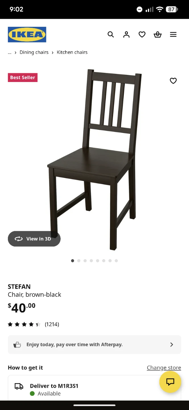 Ikea stefan chair x2 - photo 2