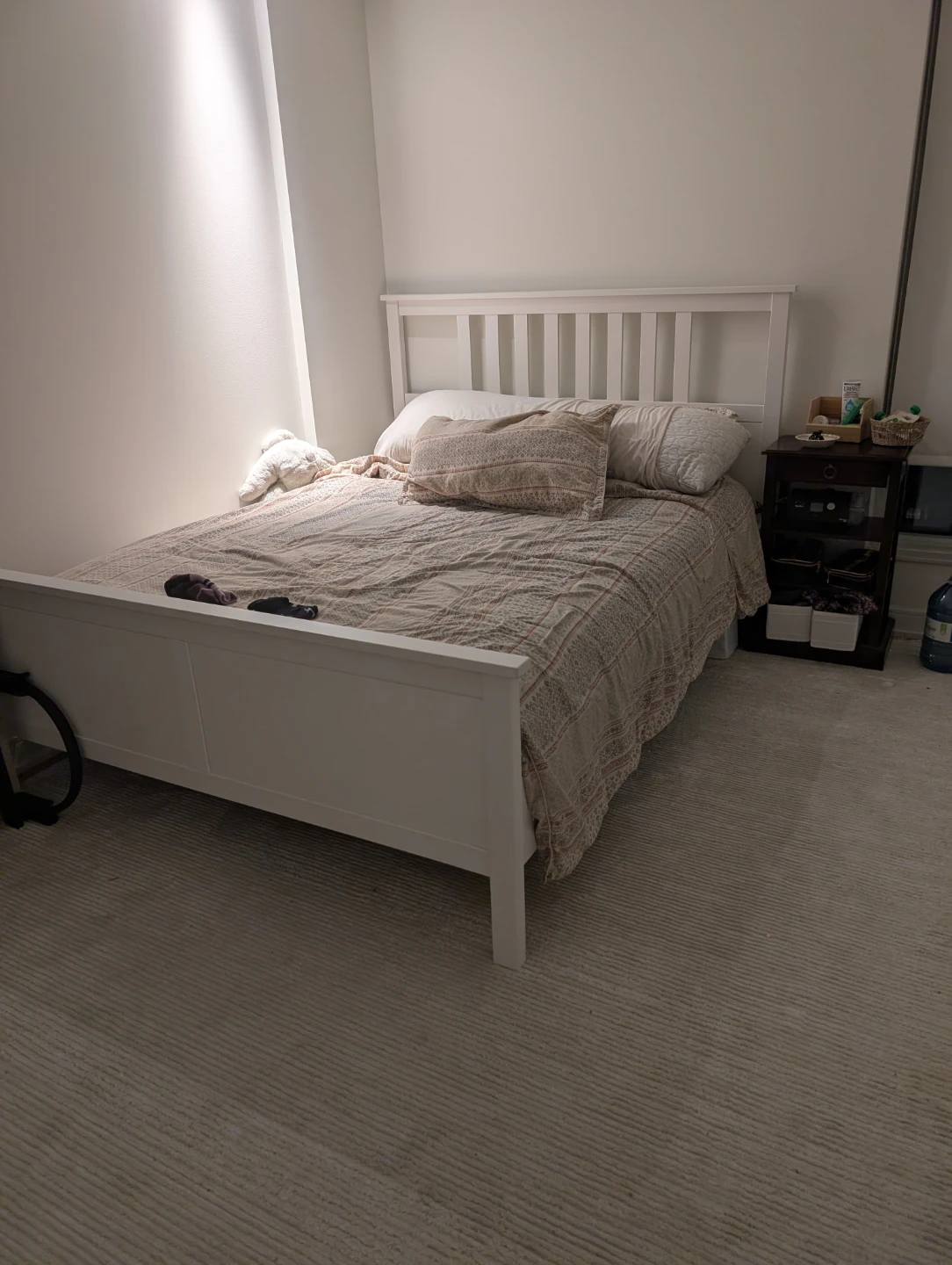 IKEA HEMNES Queen Bed Frame - White - photo 2