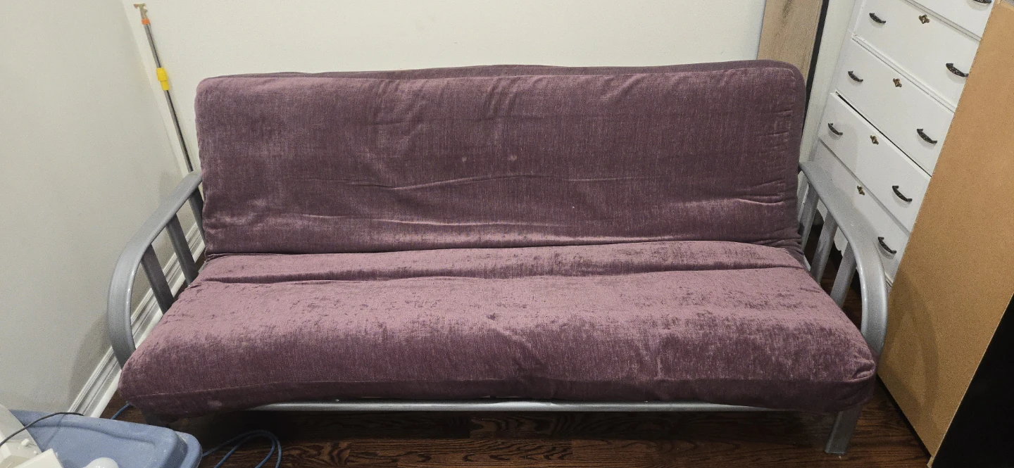 Purple Futon Sofa Bed