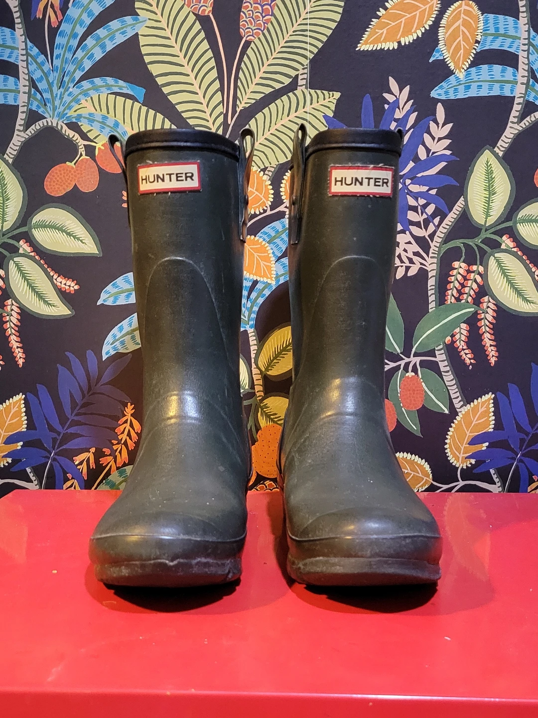 Hunter Tall Rain Boots - Green