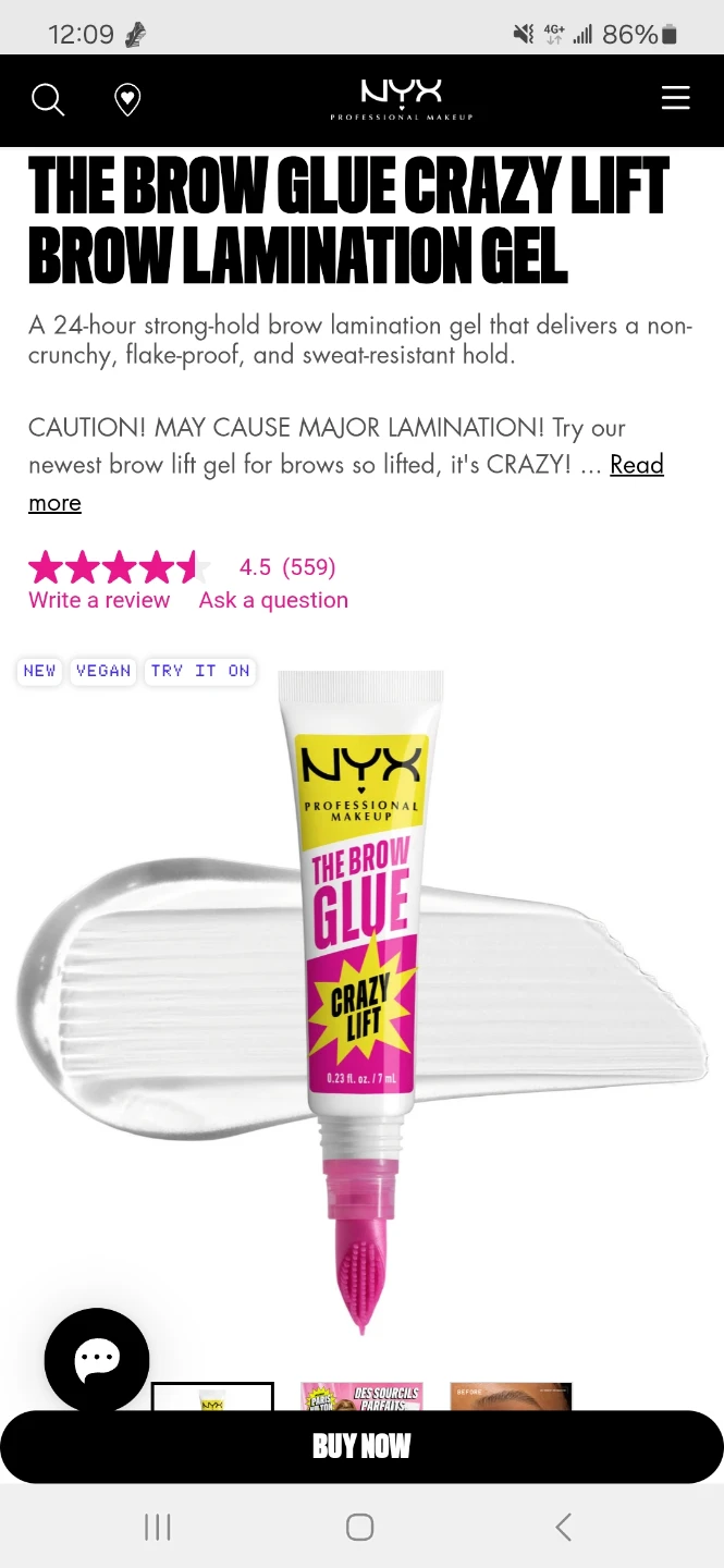 NYX Micro Brow Pencil, Glue Crazy Lift Gel, Instant Styler - photo 4