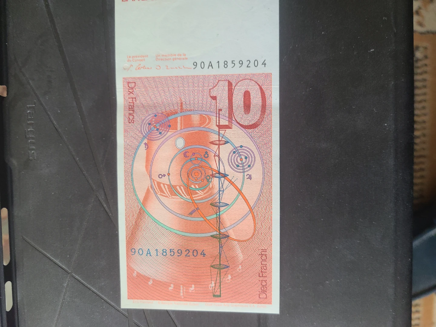 Swiss 10 Francs Banknote