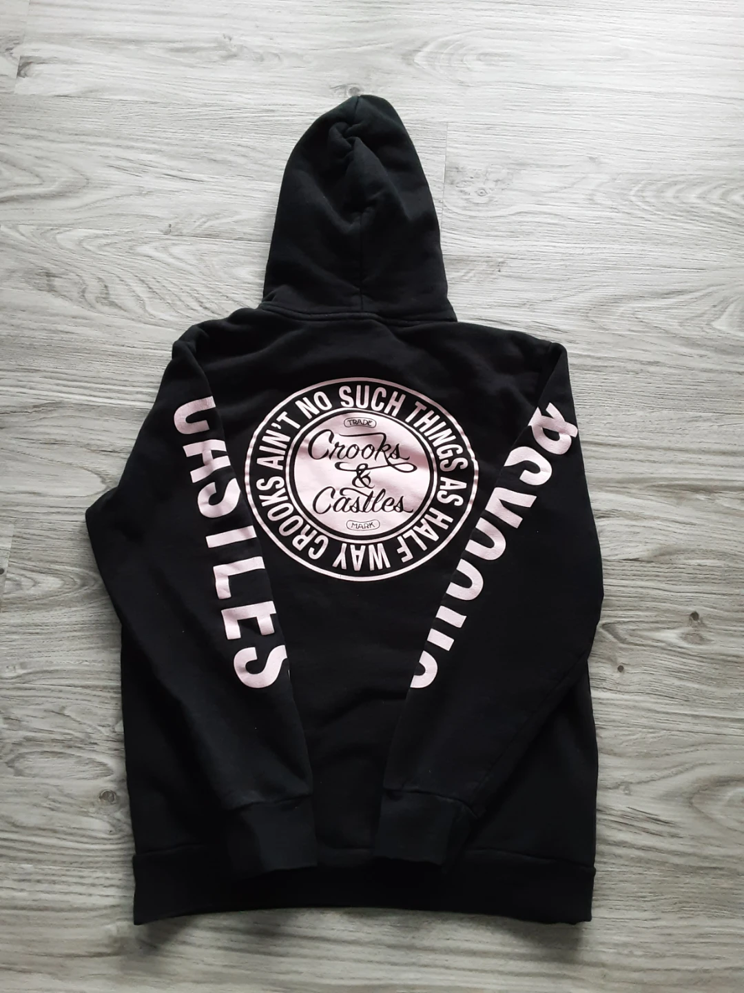 Crooks & Castles Black Hoodie Size L - photo 2