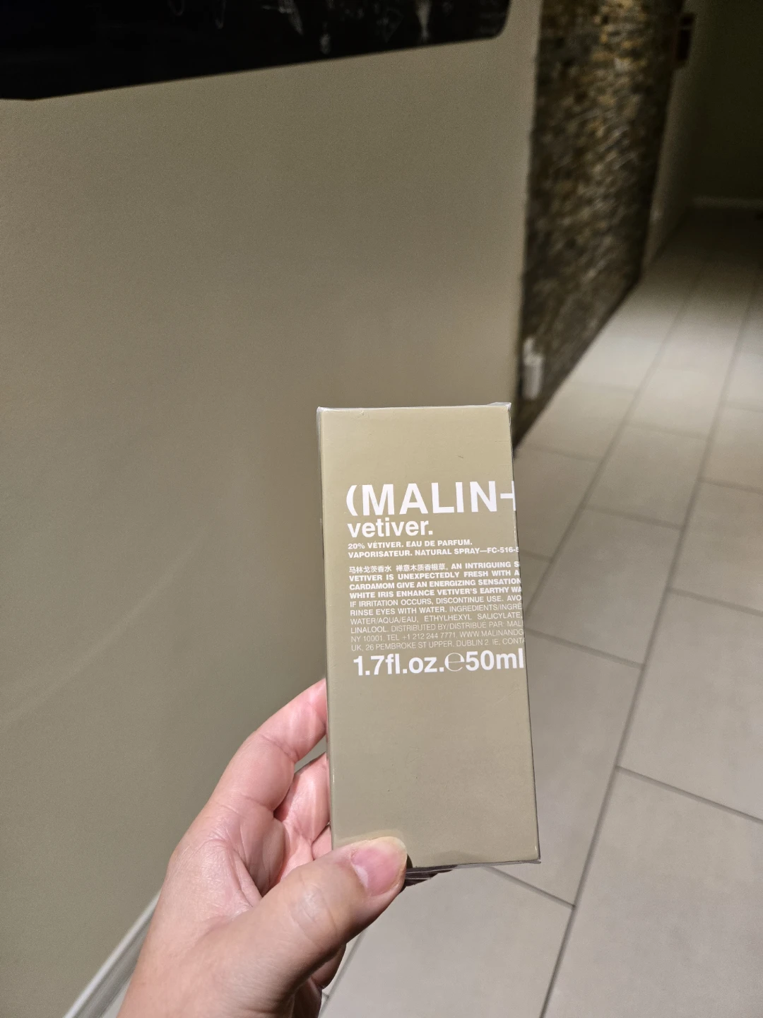 MALIN + GOETZ vetiver eau de parfum 50ml - photo 2