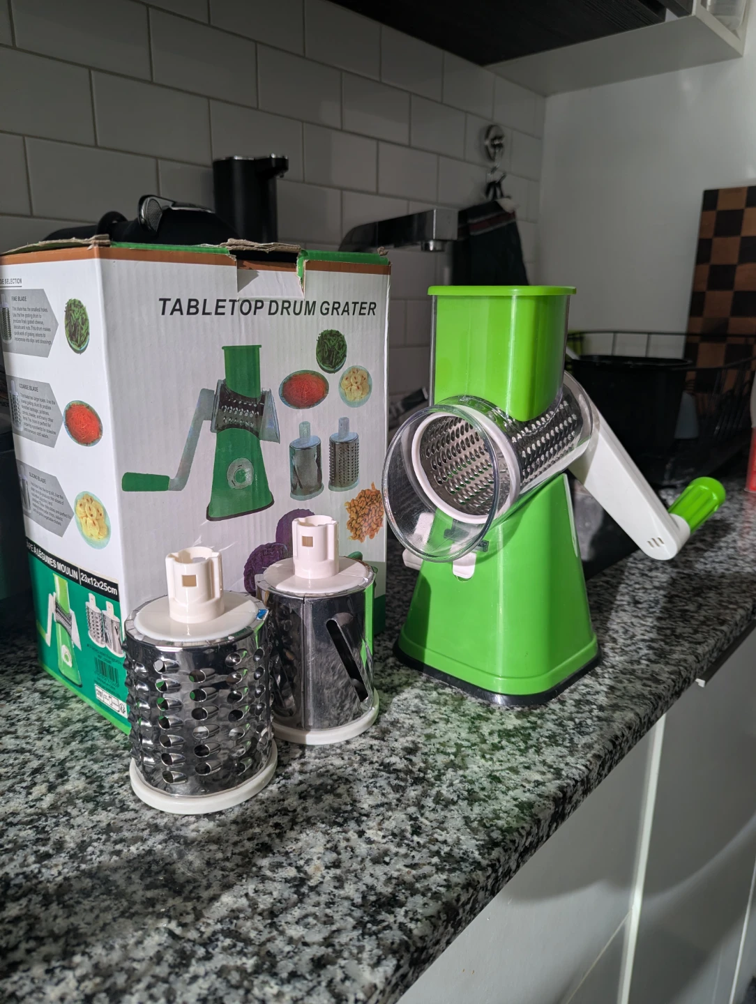 Tabletop Grater - Green  🏆 - photo 3