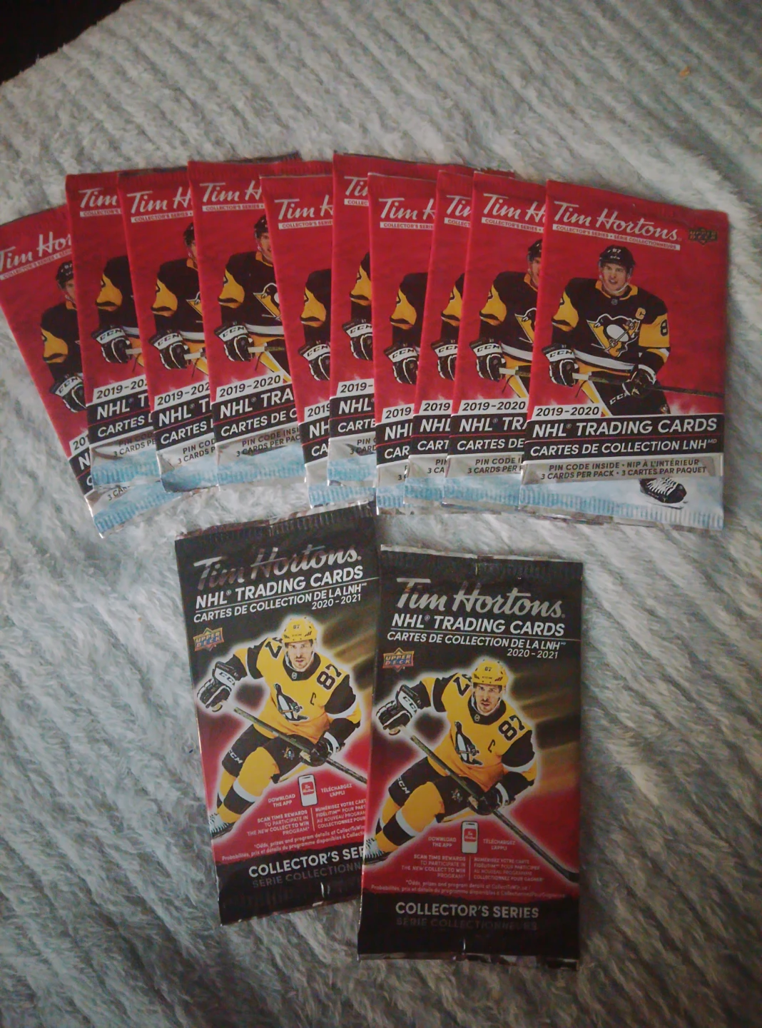 Tim Hortons NHL Trading Card Packs (2019-2021)