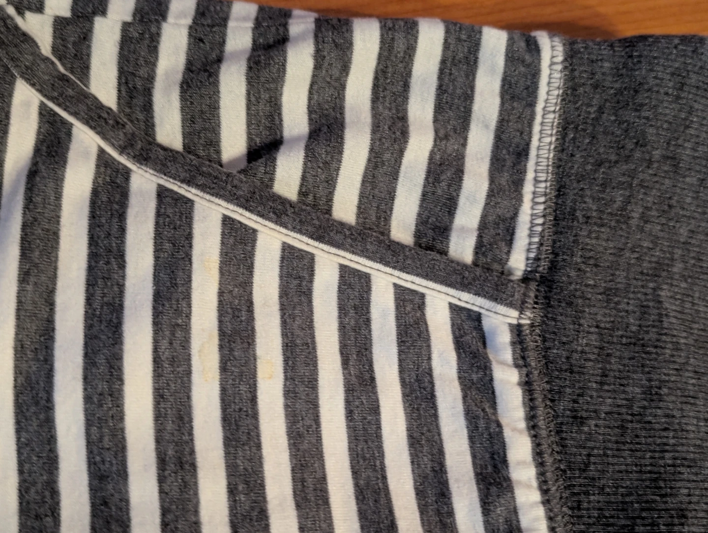 Striped Cotton Lounge Shorts - photo 2