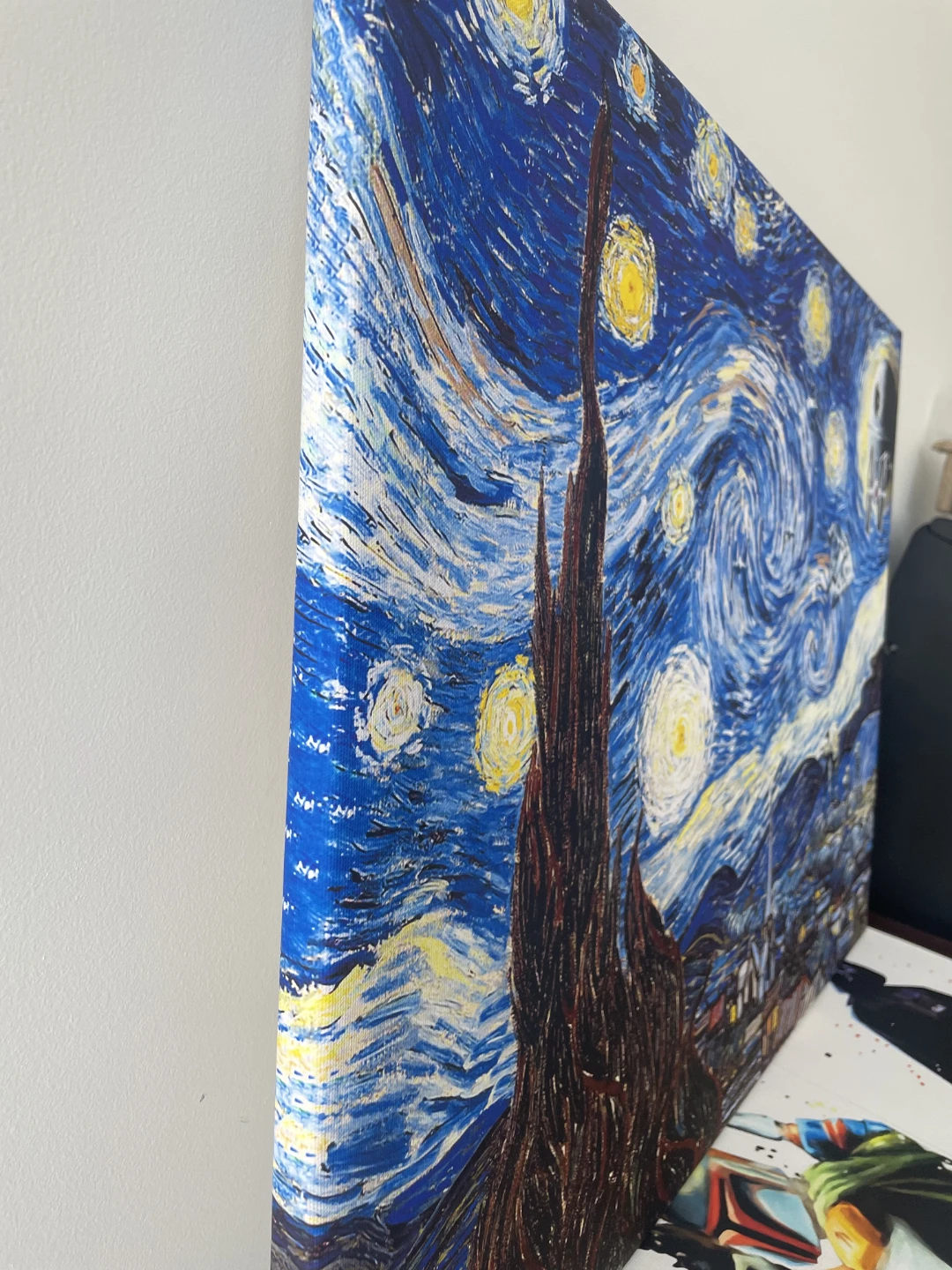 Star Wars "Starry Night" Artwork on canvas - photo 3