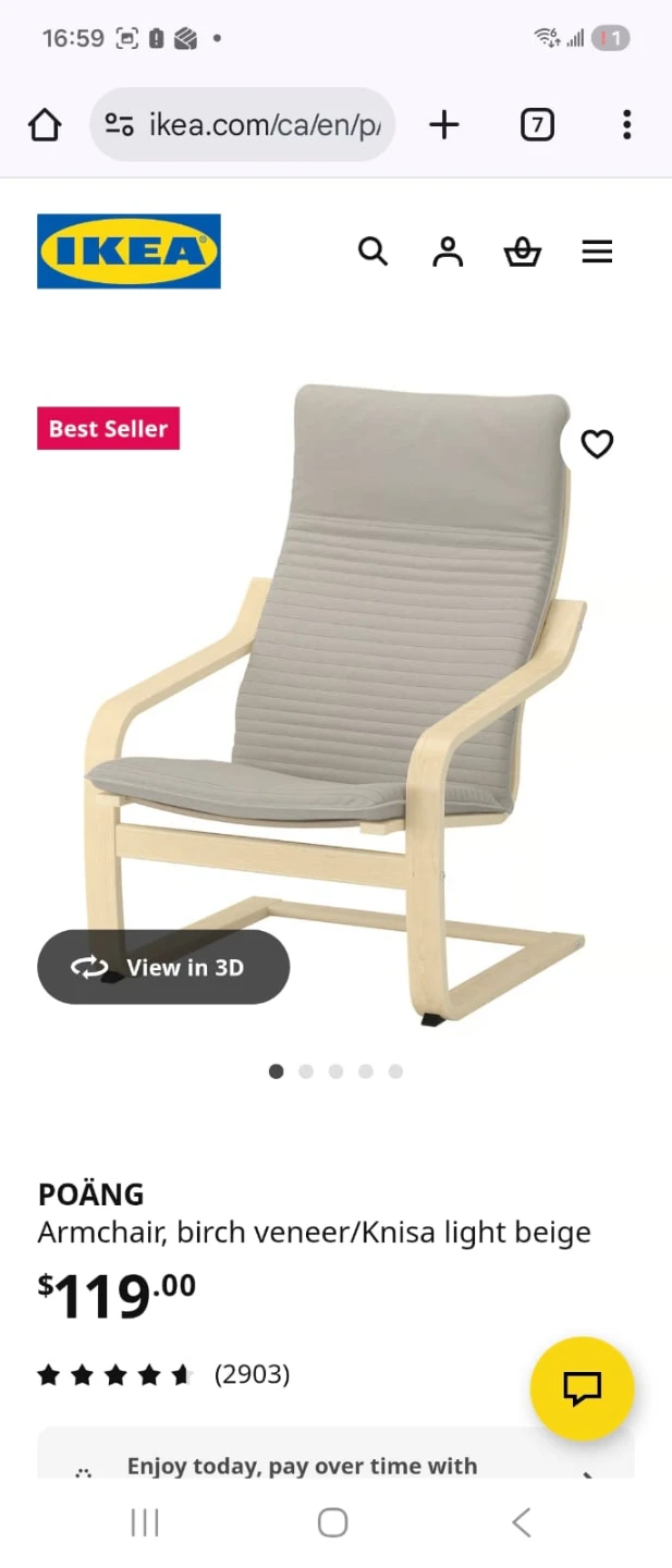 Ikea Arm Chair