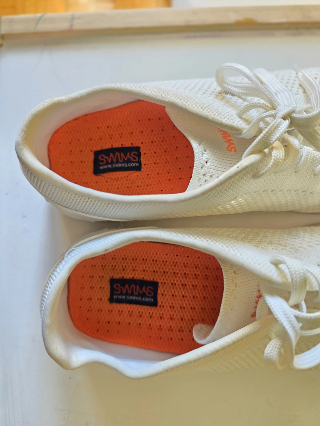 SWIMS White Breeze Tennis Knit Sneakers🏆 - photo 4