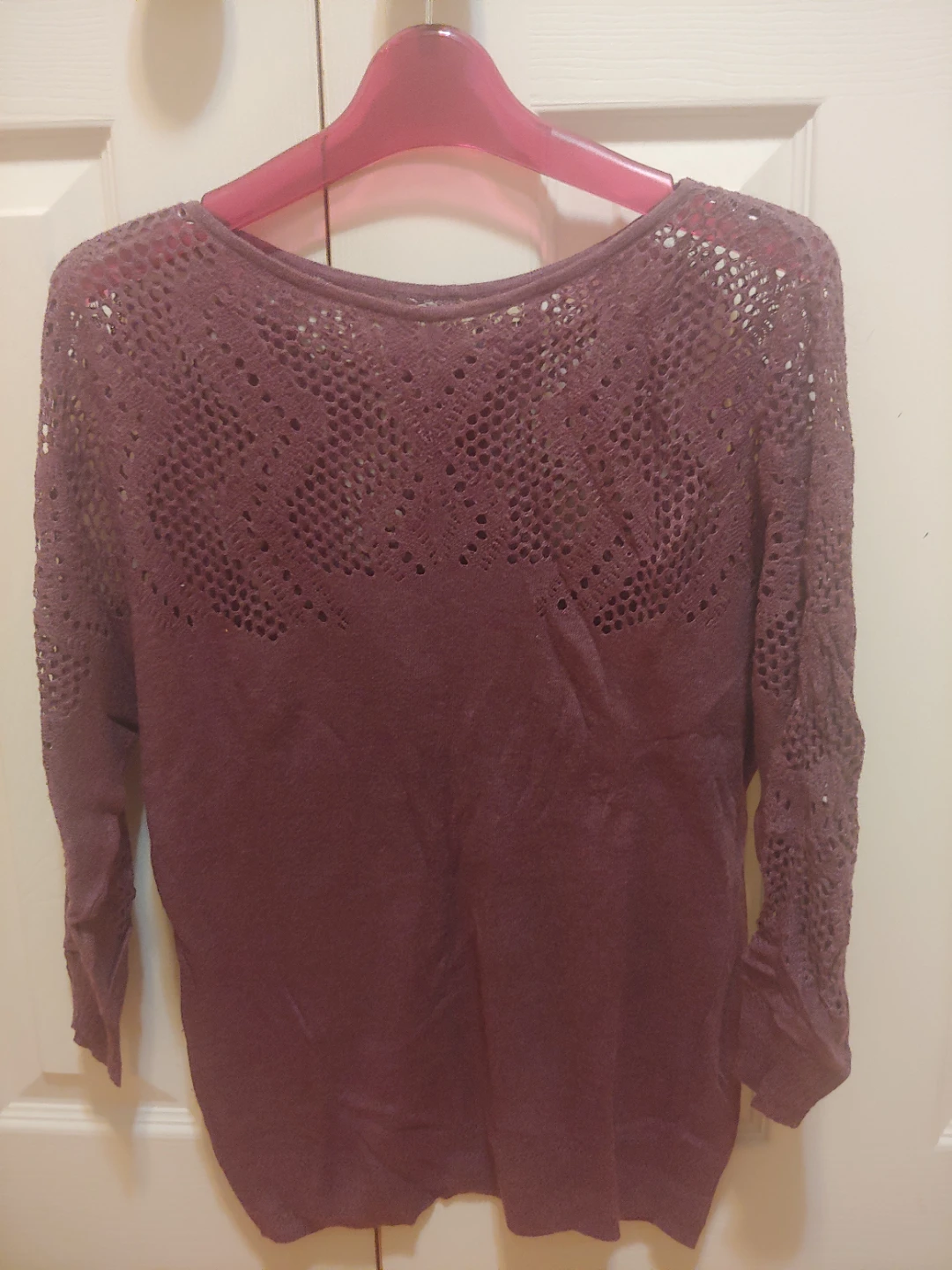 RW&CO. Women's Lace Sweater Size S/P 🥕