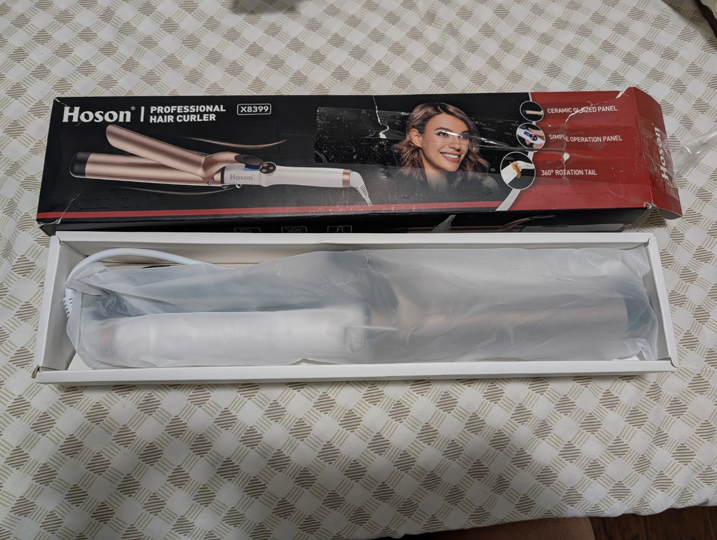 Like new | Professional Hair Curler – Ceramic, Adjustable Heat - photo 2