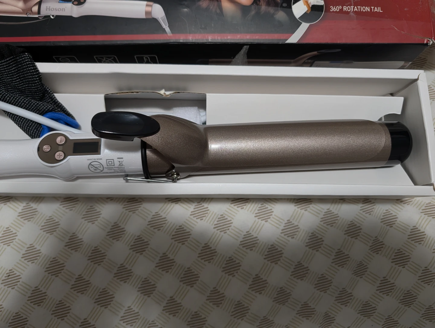 Like new | Professional Hair Curler – Ceramic, Adjustable Heat - photo 3
