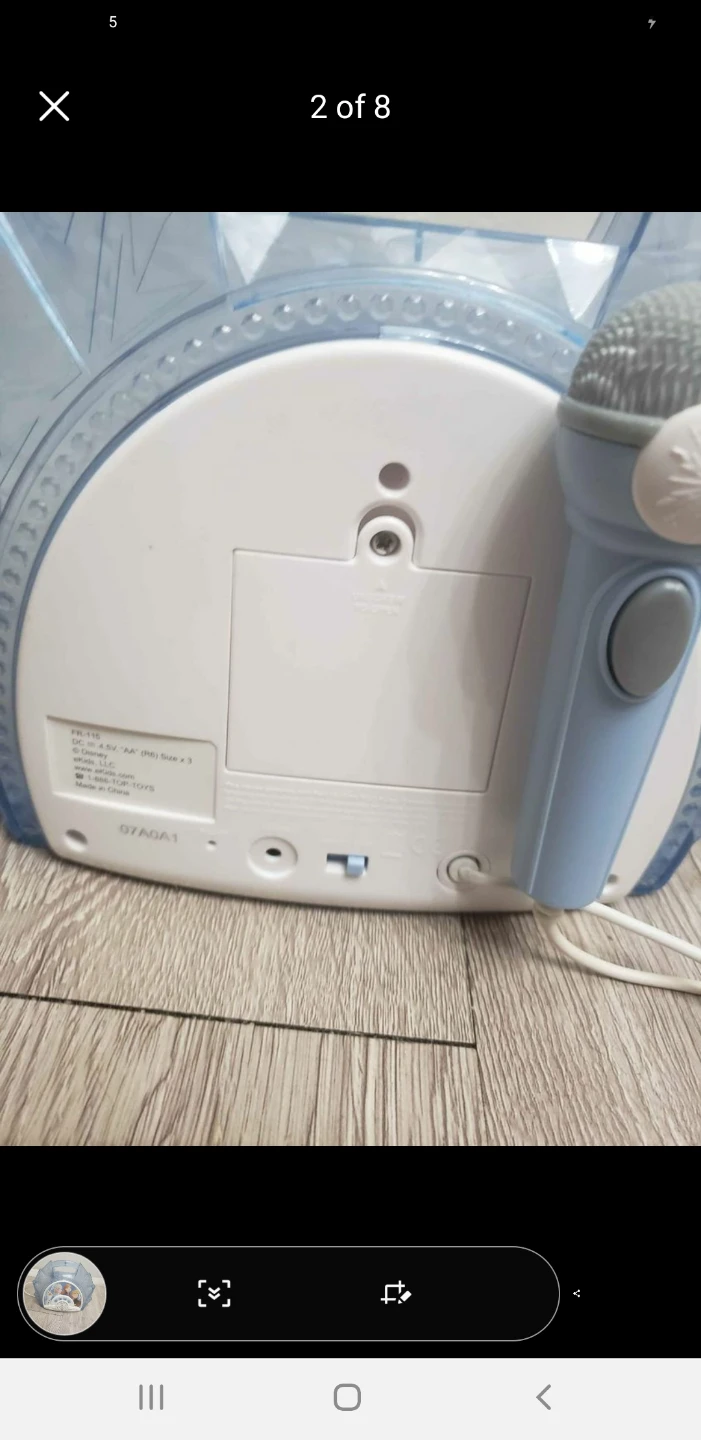 Disney Frozen Karaoke Machine with Microphone - photo 2
