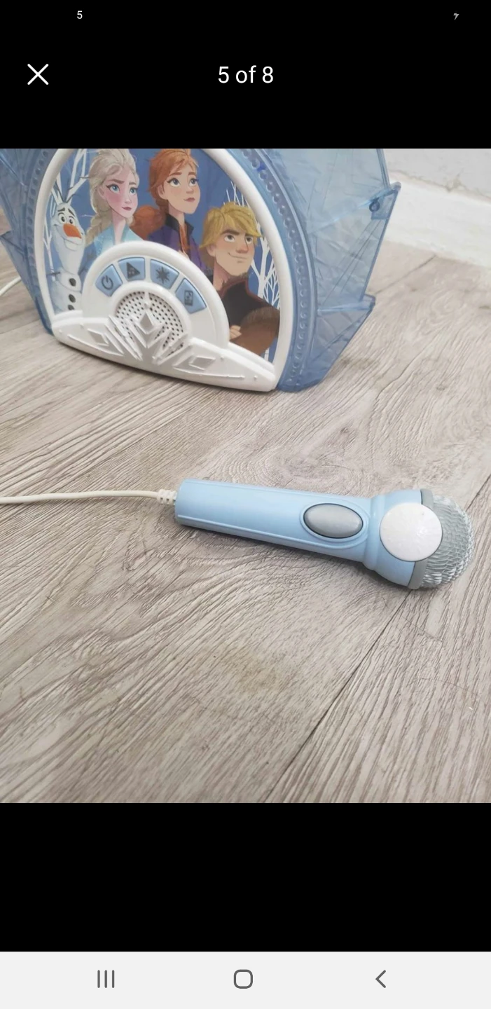 Disney Frozen Karaoke Machine with Microphone - photo 5