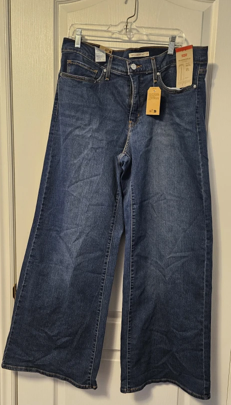 Levi's 318 Shaping Wide Leg Jeans - photo 2