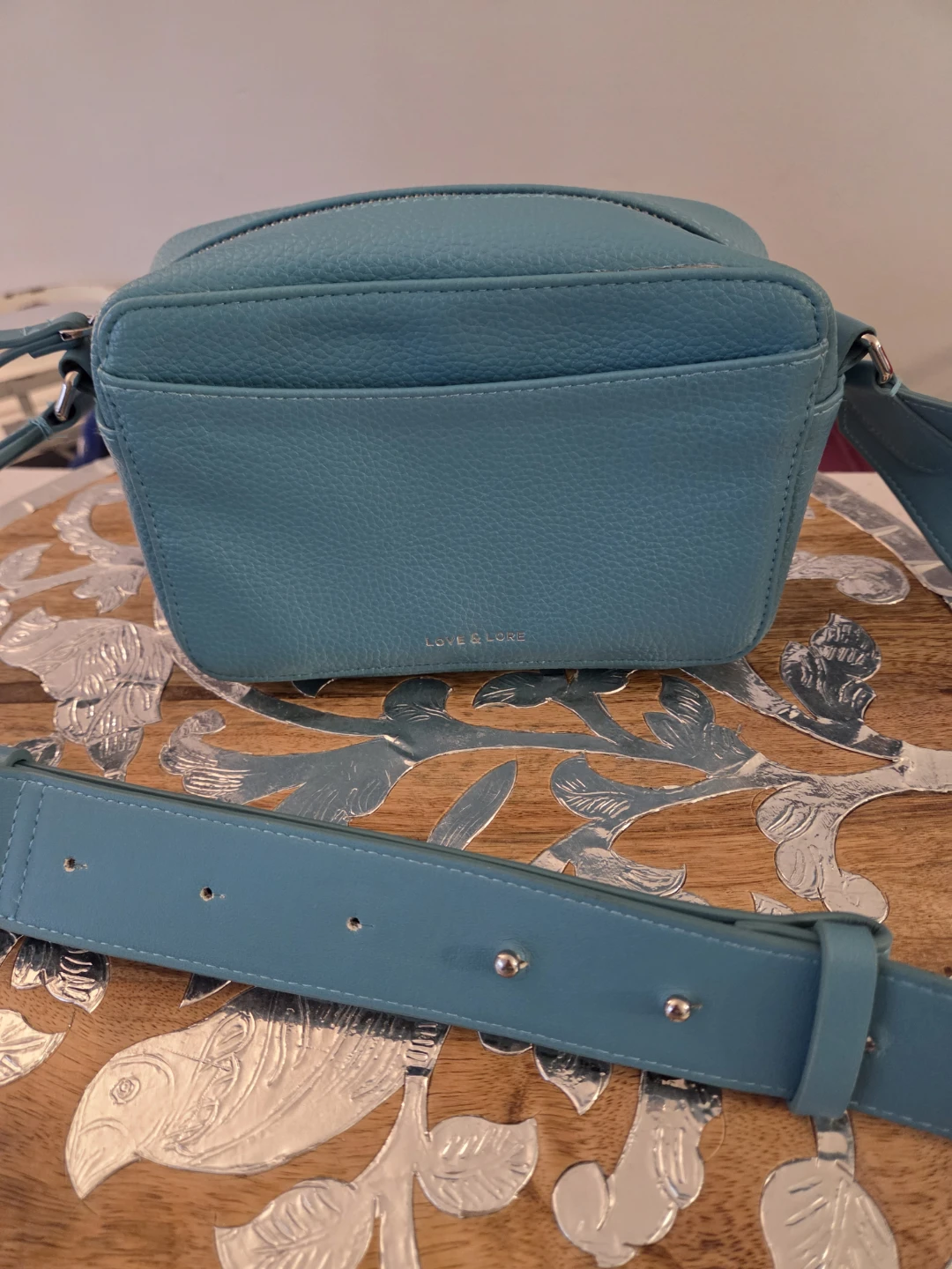 LOVE & LORE Turquoise Crossbody Bag