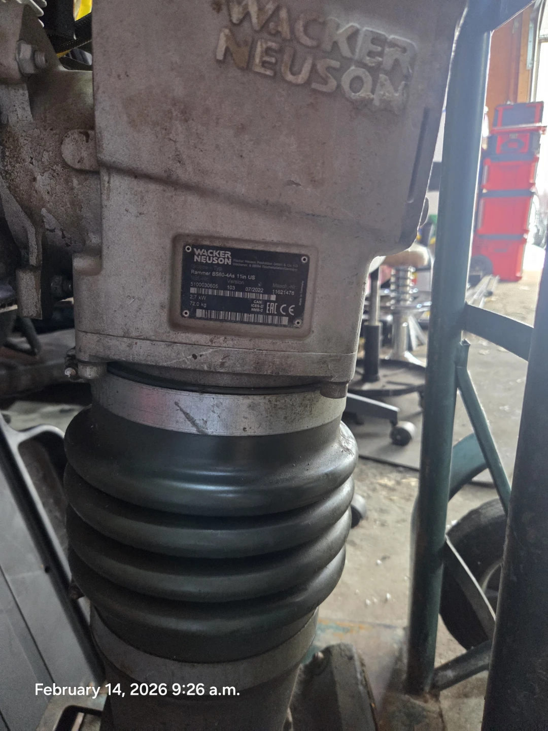 Steal of a deal: 2022 Wacker Neuson Rammer - photo 4