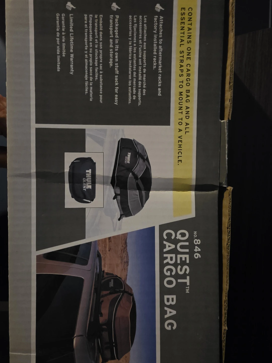 Thule Quest Cargo Bag Carrier (13 cu. ft.) - photo 2