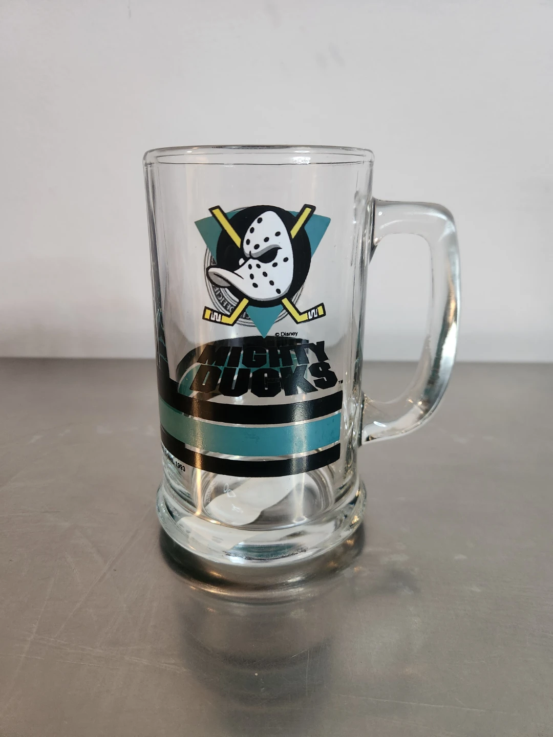 Mighty Ducks Glass Mug NHL 1993